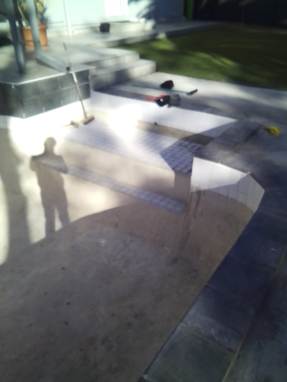 Paving and copings